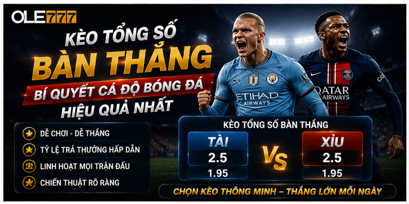 Kèo Tổng Số Bàn Thắng - Bí Quyết Cá Độ Bóng Đá Hiệu Quả Nhất