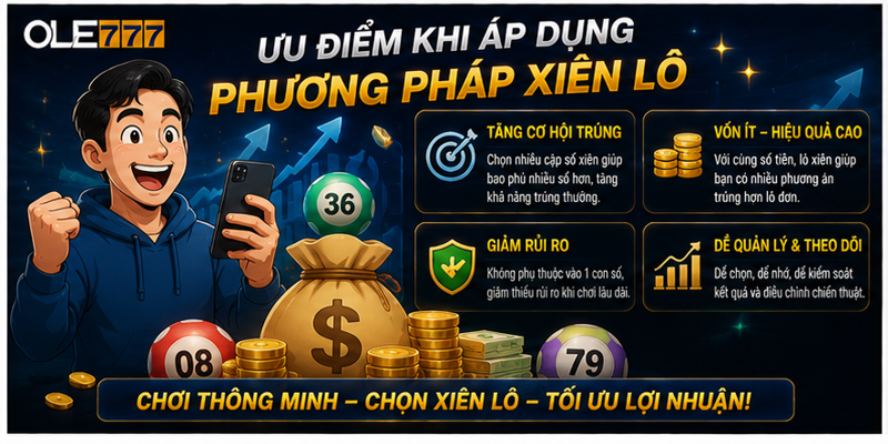 Ưu điểm khi áp dụng phương pháp xiên lô Ưu điểm khi áp dụng phương pháp xiên lô