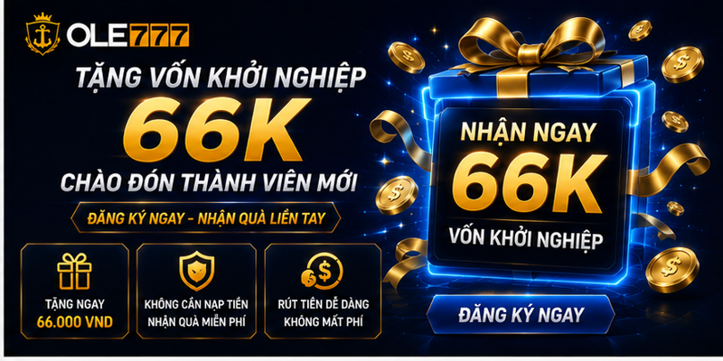 Tặng vốn khởi nghiệp 66k chào đón thành viên mới