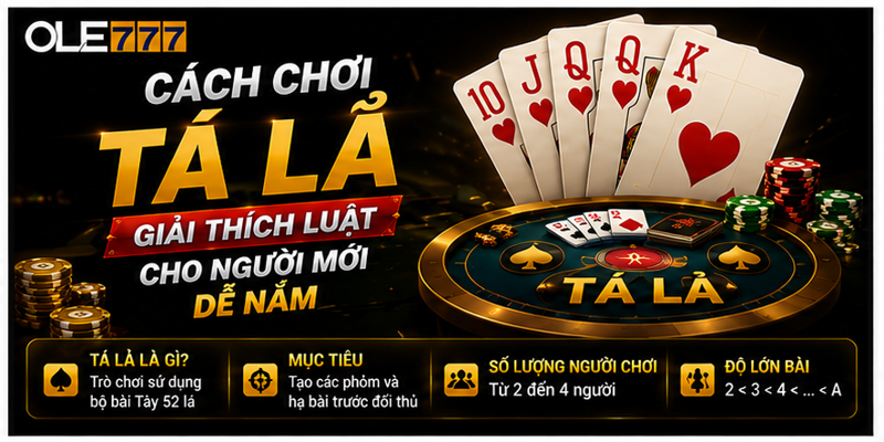 Cách Chơi Tá Lả - Giải Thích Luật Cho Người Mới Dễ Nắm