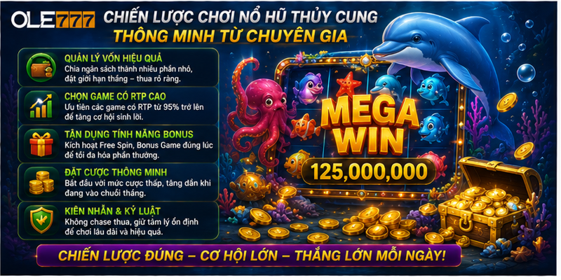 Chiến lược chơi nổ hũ thủy cung thông minh từ chuyên gia Chiến lược chơi nổ hũ thủy cung thông minh từ chuyên gia